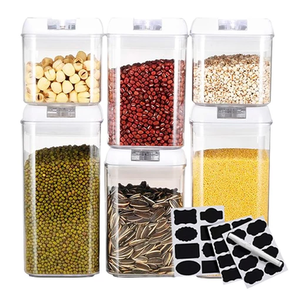 SET DE RECIPIENTES DE 6 PCS CROIX BLANCO CRC-012