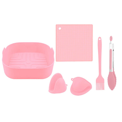 Set de 6 Utensilios de Silicona para Freidora de Aire CROiX