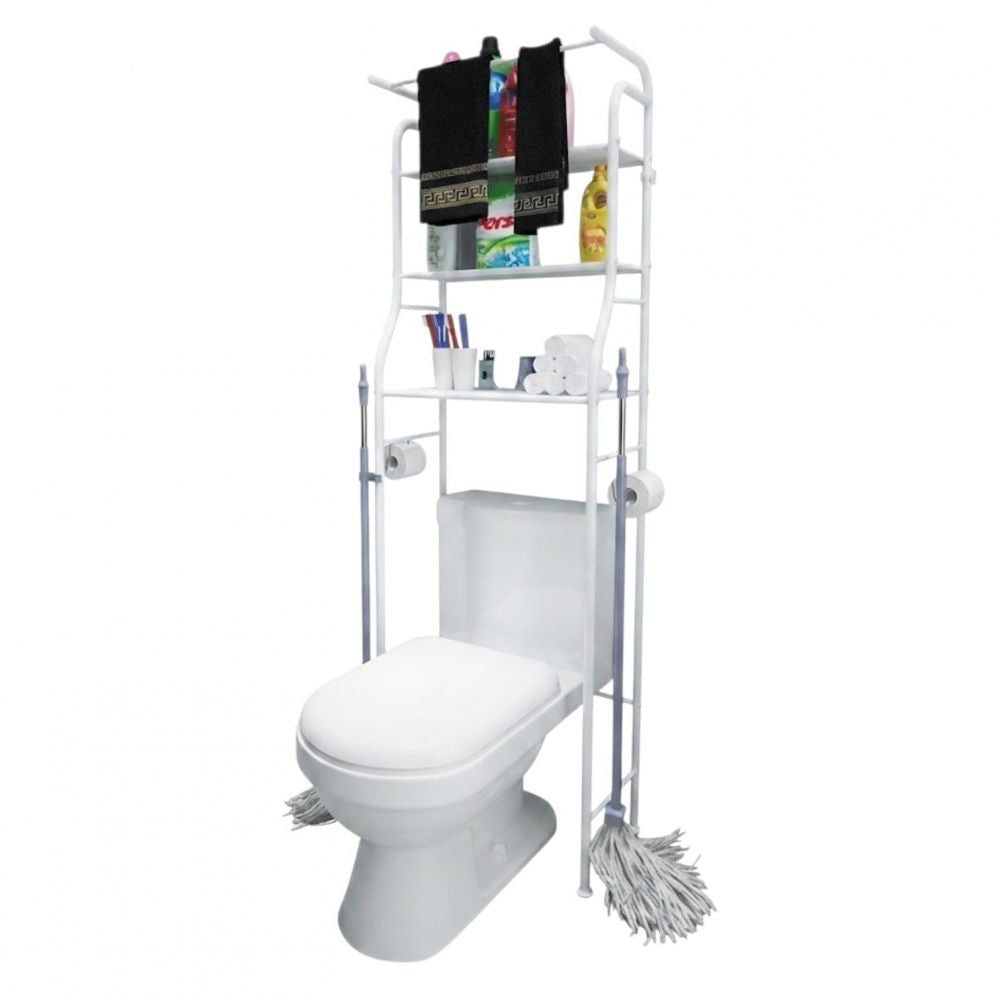 Estante Organizador para Baño SATE TW-1032 Blanco
