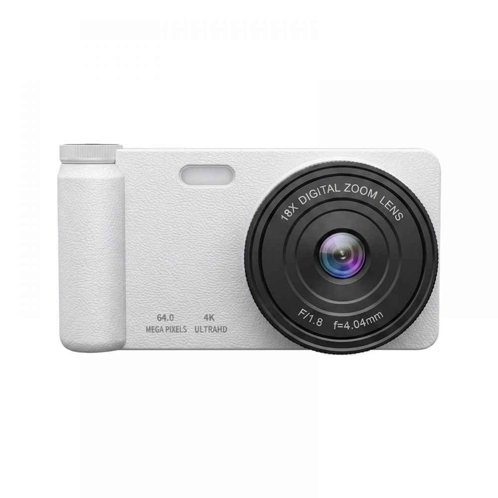 Cámara digital SATE A-DV975 4K UHD 64MP color blanco