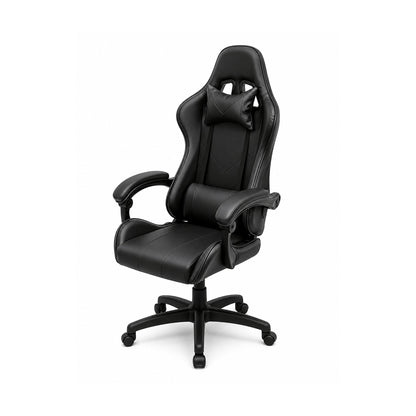 Silla Gamer Panther Level Negra con Sistema Relax de LEVEL, producto centrado sobre fondo blanco