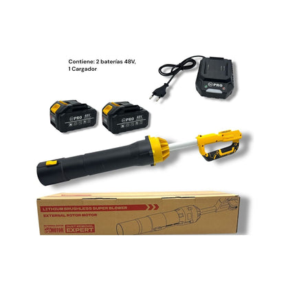 Soplador Industrial Inalámbrico 48V DV-8211 Alta Potencia de DIVINO, producto centrado sobre fondo blanco