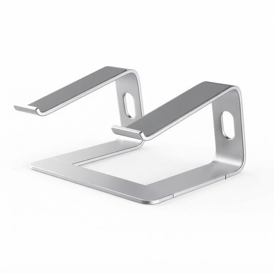 SOPORTE FIJO DE ALUMINIO PARA NOTEBOOK KVS-769 sobre fondo blanco