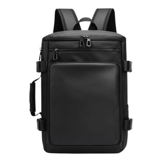 Mochila para notebook A-KP12041 cuero negro tipo maletín