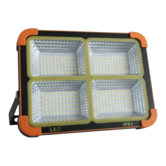 Reflector solar LED A-FL1104 100W naranja y negro