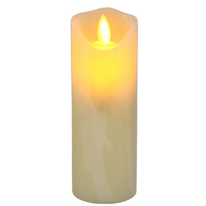 Vela LED Decorativa Satellite A-C5315 de 15 cm con Efecto Parpadeo