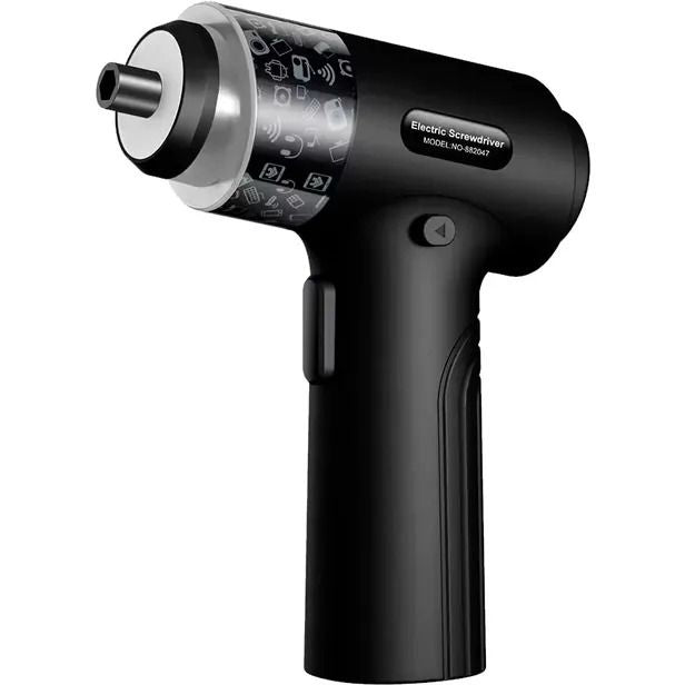 Atornillador eléctrico inalámbrico SATE A-KS351 negro con 35 piezas