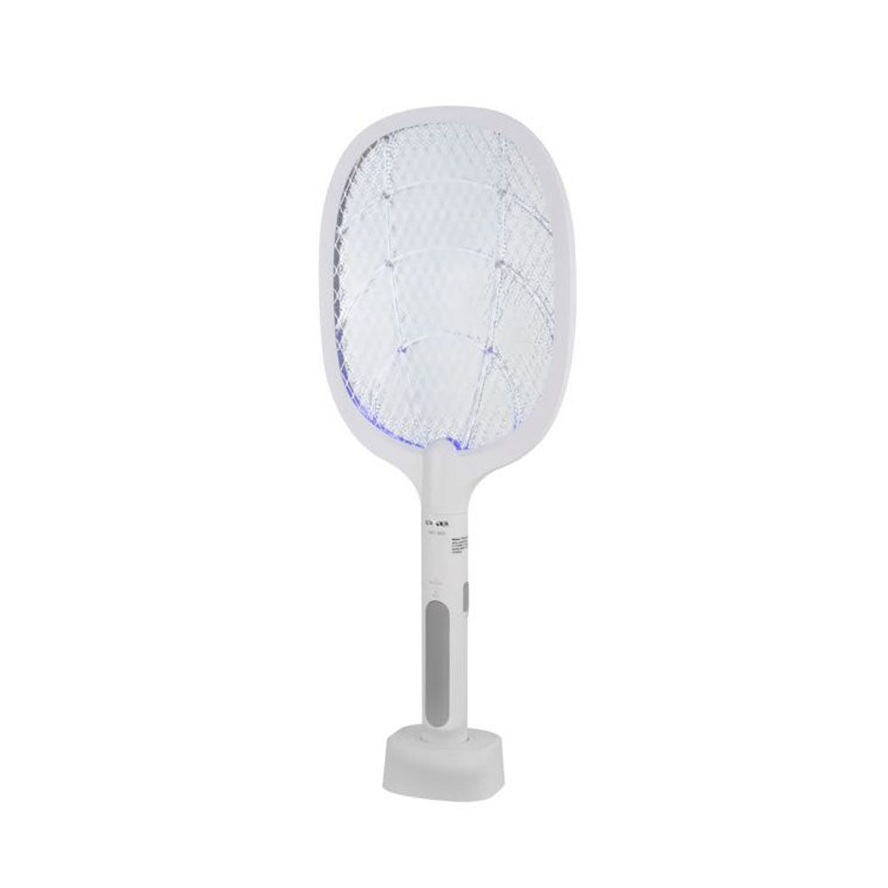 Raqueta Mata Mosquito Eléctrica Recargable USB SATE WS-958 color blanco