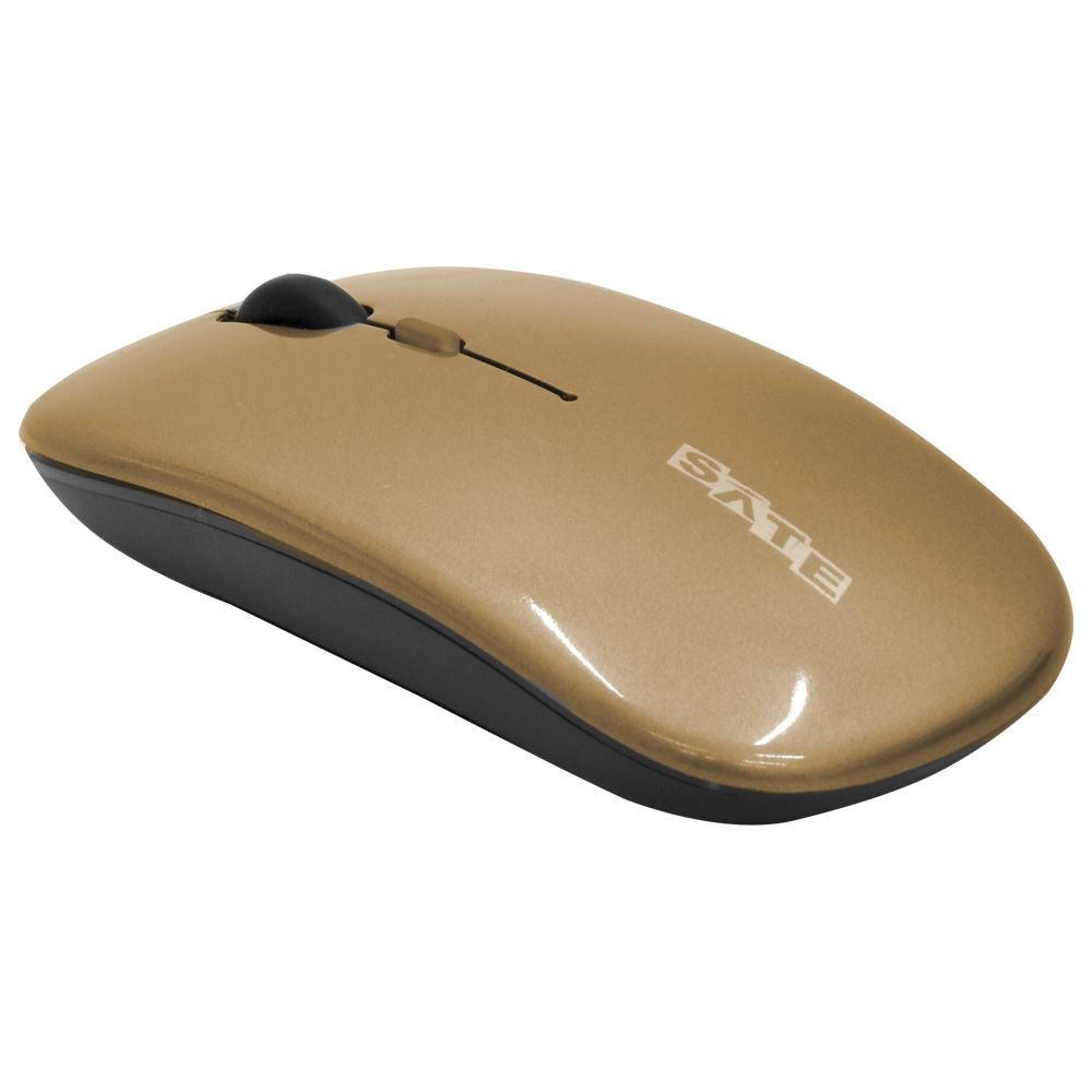Mouse Inalámbrico A-788G – Naranja con acabado resistente y sofisticado