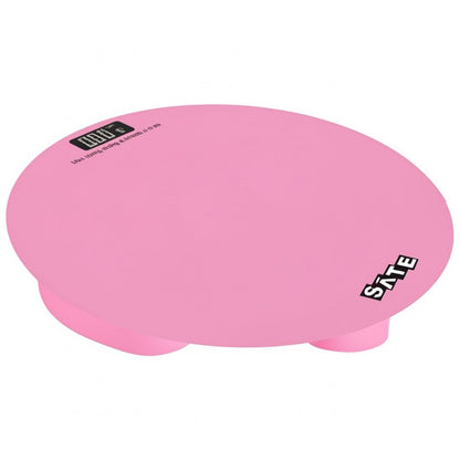 Balanza Digital A-WS8823 Rosada hasta 180 kg Vidrio Templado