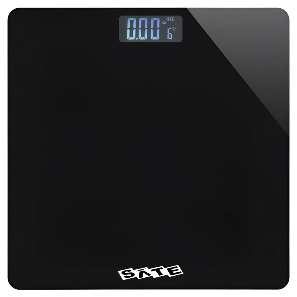 Balanza Digital A-WS8831 Negra hasta 180 kg Ultraplana