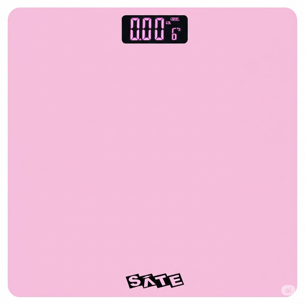 Balanza Digital A-WS8833 Rosada hasta 180 kg Ultraplana