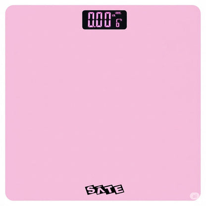 Balanza Digital A-WS8833 Rosada hasta 180 kg Ultraplana