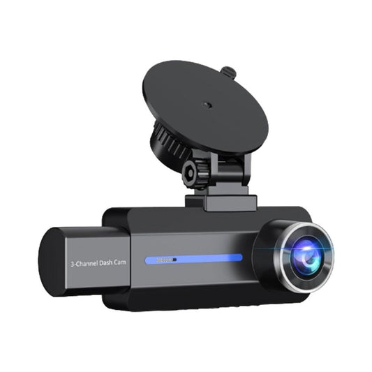 Cámara para auto A-DVR007 HD 720p con cámara de reversa impermeable