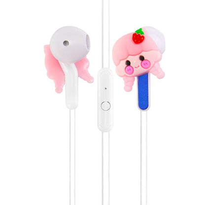 Auricular con cable Tipo-C SATE AE-T1301 color rosado