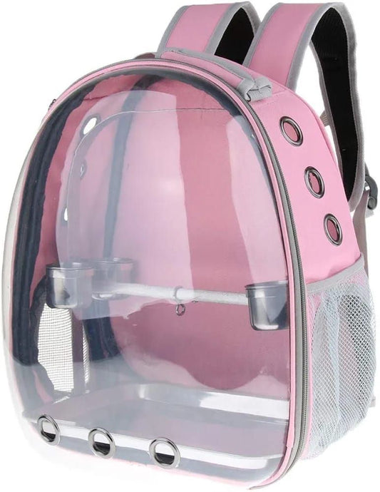 Mochila para mascotas sate Star A-MM1804 rosada