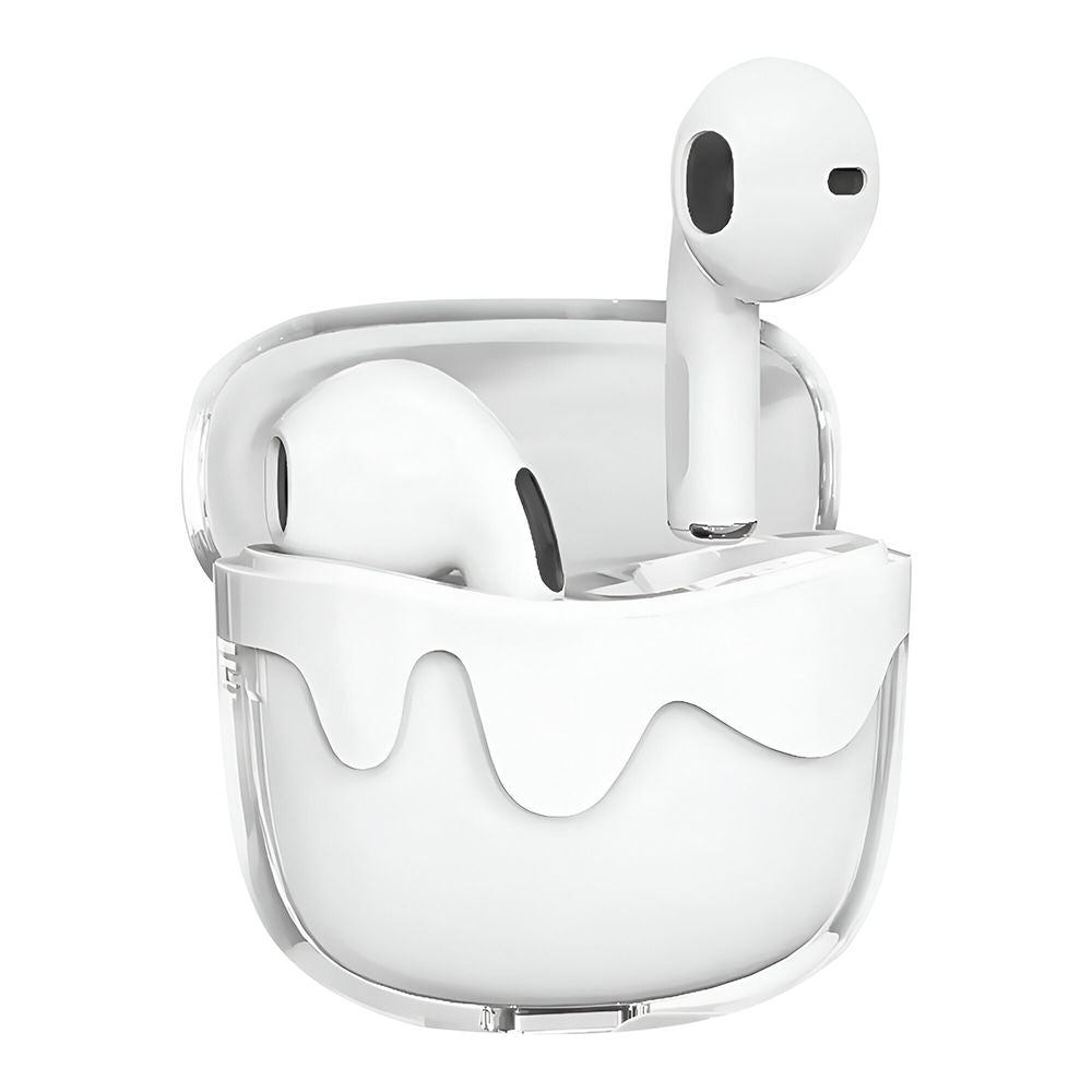 Auriculares Bluetooth SATE AE-6202 color blanco