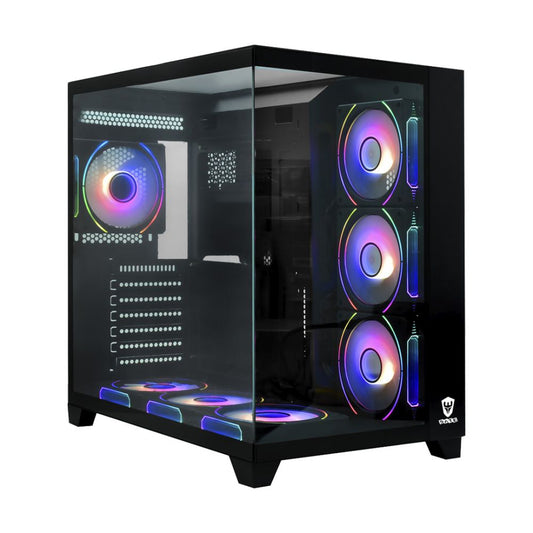 Gabinete Gamer ARGB-66B*7/ACB-Negro K-900