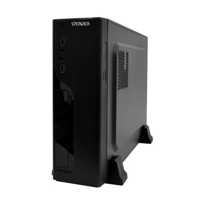 Gabinete Micro ITX 8103K con Soporte PCI y Ventilación Lateral