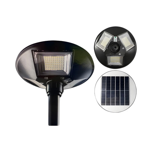 Lámpara Solar Exterior SATE JT-TYRT150 150W con panel solar para iluminación exterior