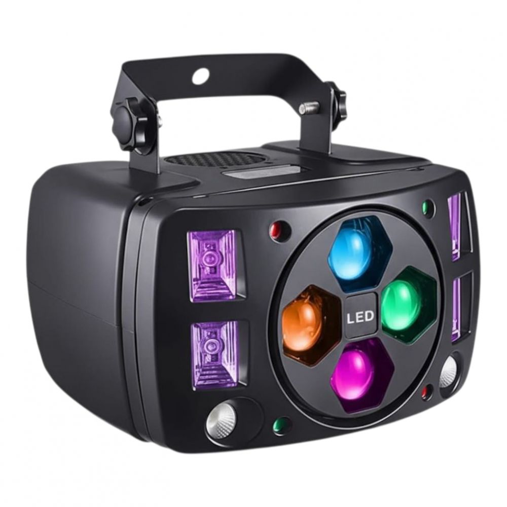Luz para fiestas LED A-MH020 multiefectos RGBW