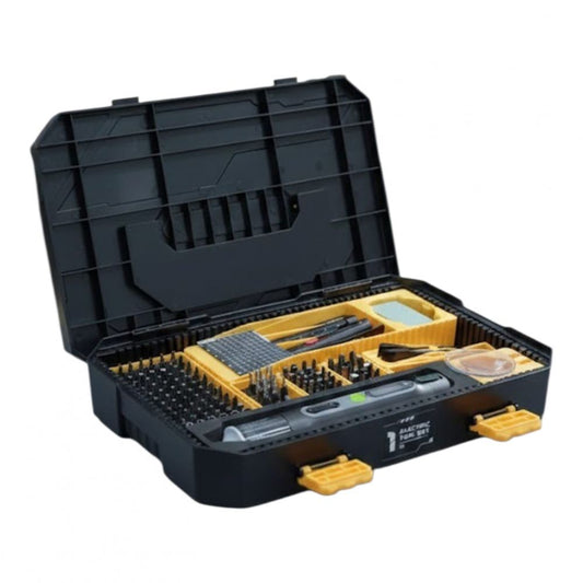 Kit destornillador eléctrico A-KS135 con 135 piezas USB-C