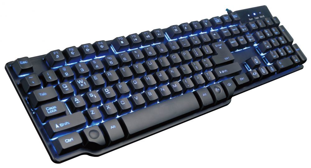 Teclado Gamer Mecánico Satellite K-72 USB Layout Español - Negro