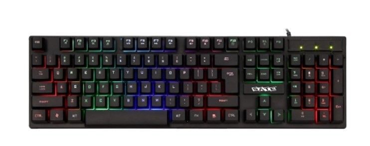 Teclado USB Multimedia SATE AK-891 de 104 teclas