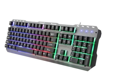 Teclado USB Multimedia LIGHT AK-851 Portugués 105 Teclas