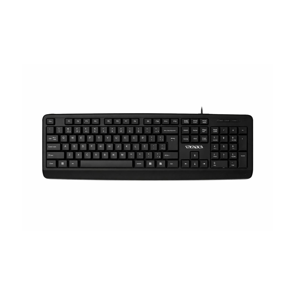 Teclado USB básico SATE AK-952 negro, distribución español