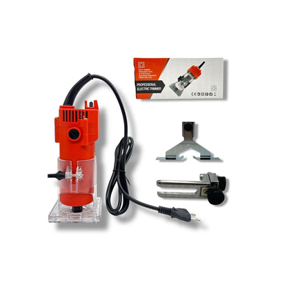 Tupía Eléctrico 6mm 780W DV-3703 Fresadora de Mano para Carpintería de DIVINO, producto centrado sobre fondo blanco