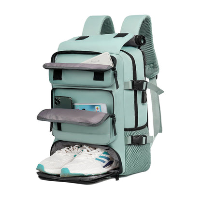 MOCHILA DE VIAJES HIKES KVM-720 VERDE