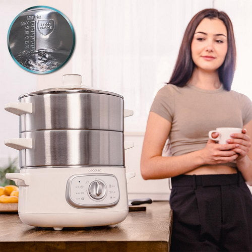 Vaporera Vapovita Steelpot White