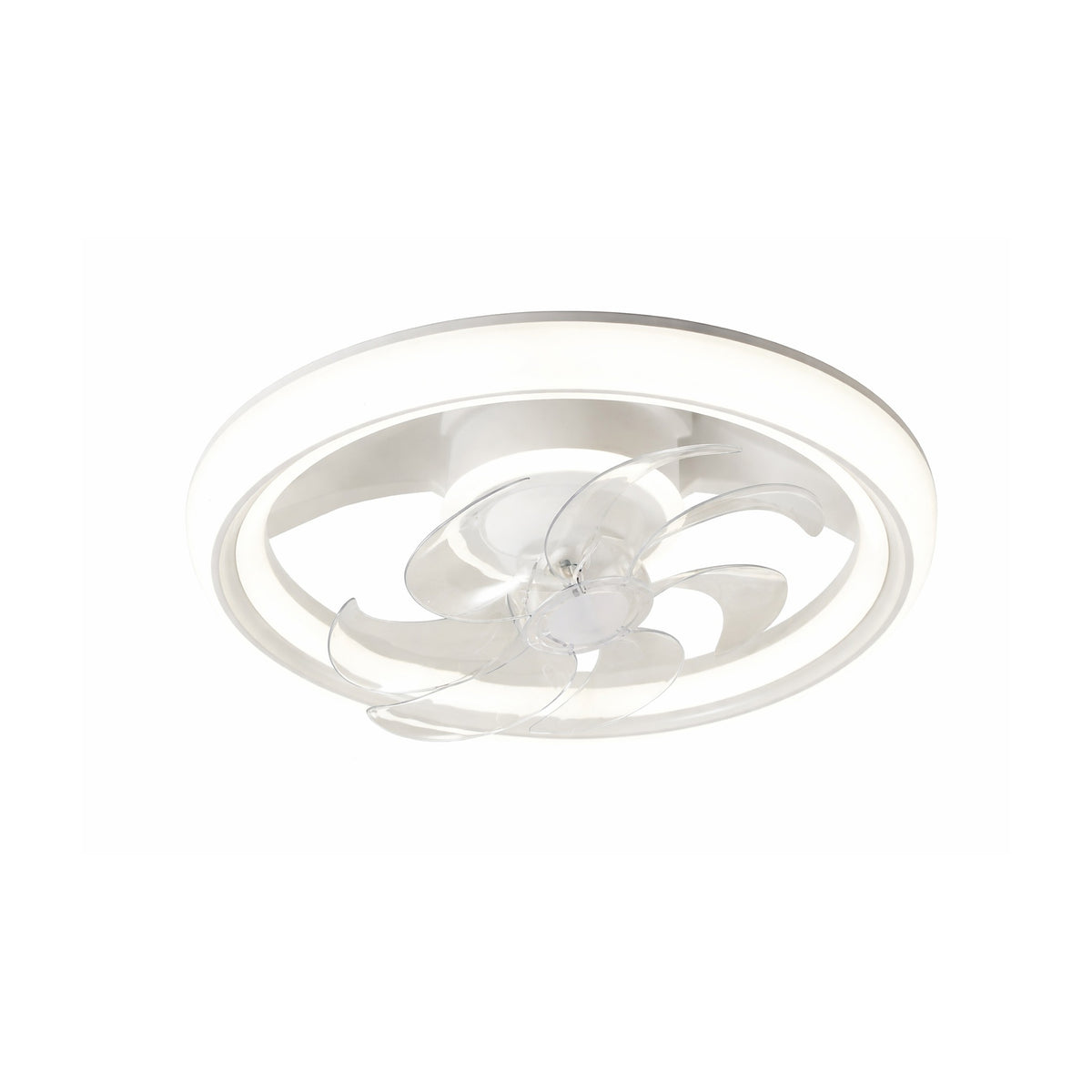 Ventilador de Techo con Luminaria A-FAN701 44W Blanco de SATE, producto centrado sobre fondo blanco
