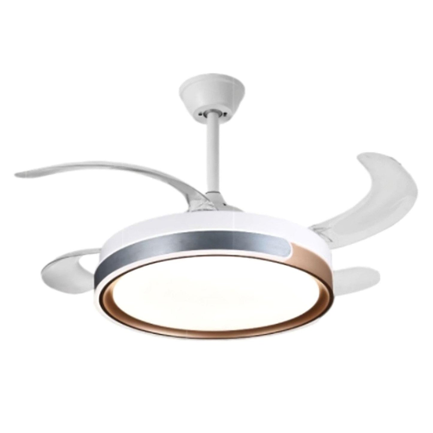 Ventilador de Techo Satellite A-FAN804 Bivolt con Luminaria LED y Control Remoto