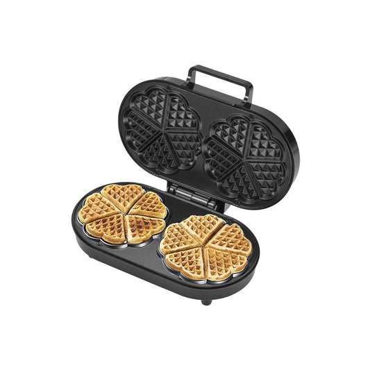 Wafflera ELECTROBRAS EBWF-02 sobre fondo blanco, foto de producto completa y centrada